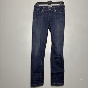 Eileen Fisher Women’s Organic Cotton Blend Denim Jeans 6P Medium Mid Rise Petite